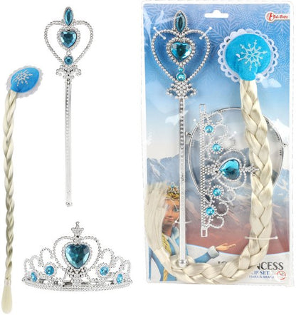 Ice Princess Verkleedset Accessoires 3-delig