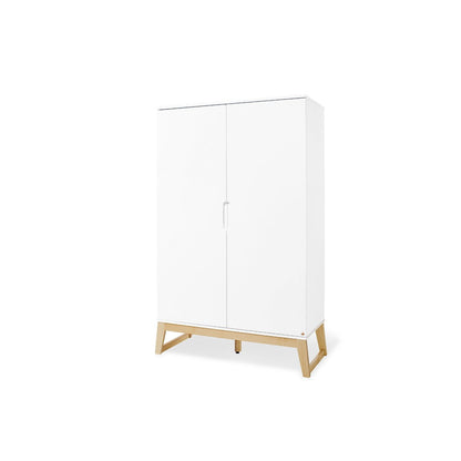 Set 'Brug' breed 3 delen: ledikant, brede commode, 2-deurs kledingkast