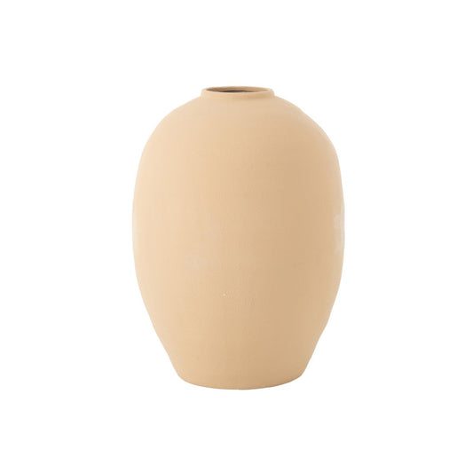 J -lijn vaas Cassia Ovaal - Kermily - Beige - Ø 39 cm