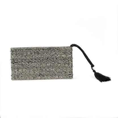 Zilveren clutch