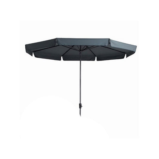 Parasol Syros 350cm draai volant grijs