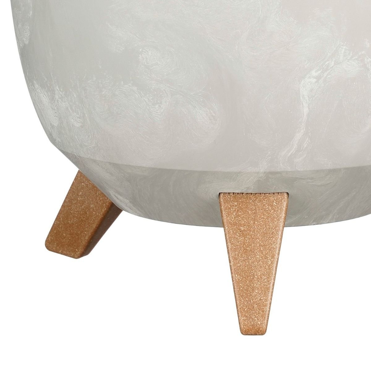 Plantenbak buiten Doppio Grijs Ø33 cm H18,5cm