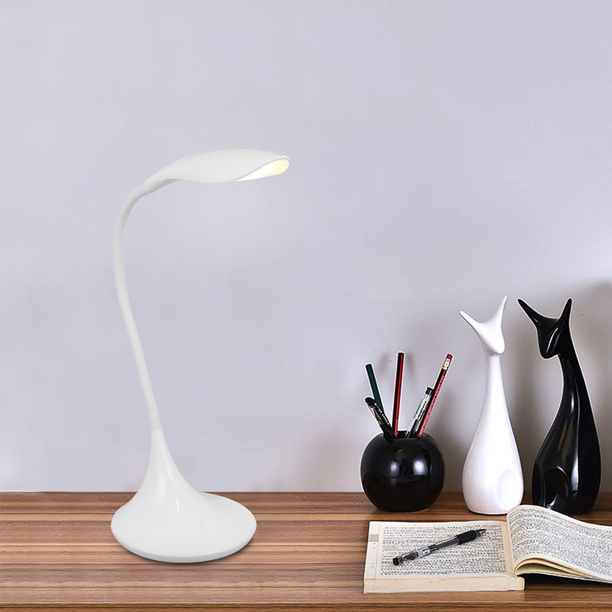 Wing Led Bureaulamp 4W Wit - Verstelbare