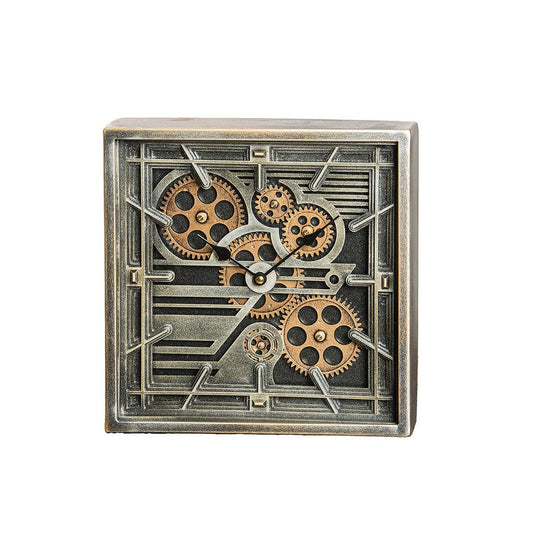 Vierkante tafelklok Quadro H.27 cm