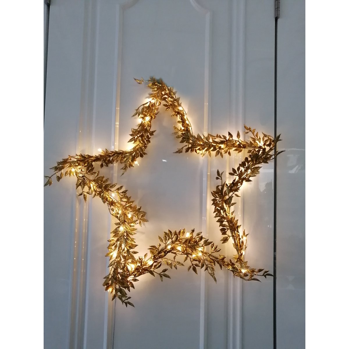 Ster Goud met LED 50 cm