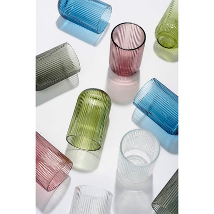 Merlot Drinkglas - Set van 6 - 400 ml - Glas - Paars