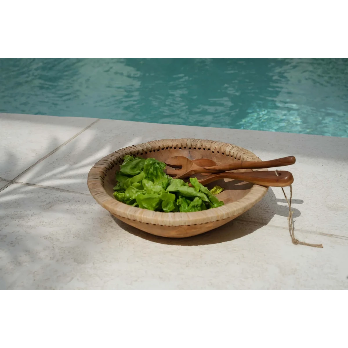 Gedraaide Saladevork - Naturel