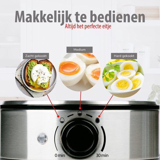 Eierkoker voor 7 eieren