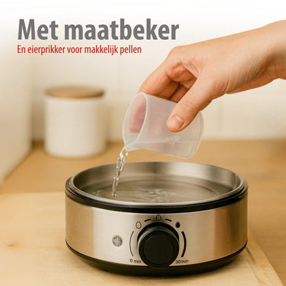 Eierkoker voor 7 eieren