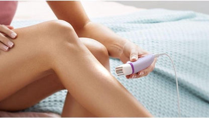 Philips BRE275/00 Satinelle Epilator met Accessoires Wit/Paars