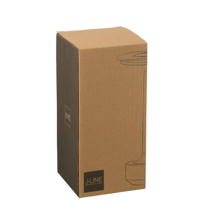 J-Line lamp Touch - kunststof - zwart - LED
