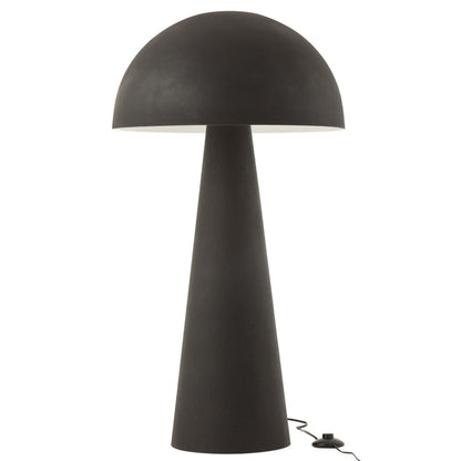 J-Line staanlamp Paddenstoel - metaal - zwart - extra large