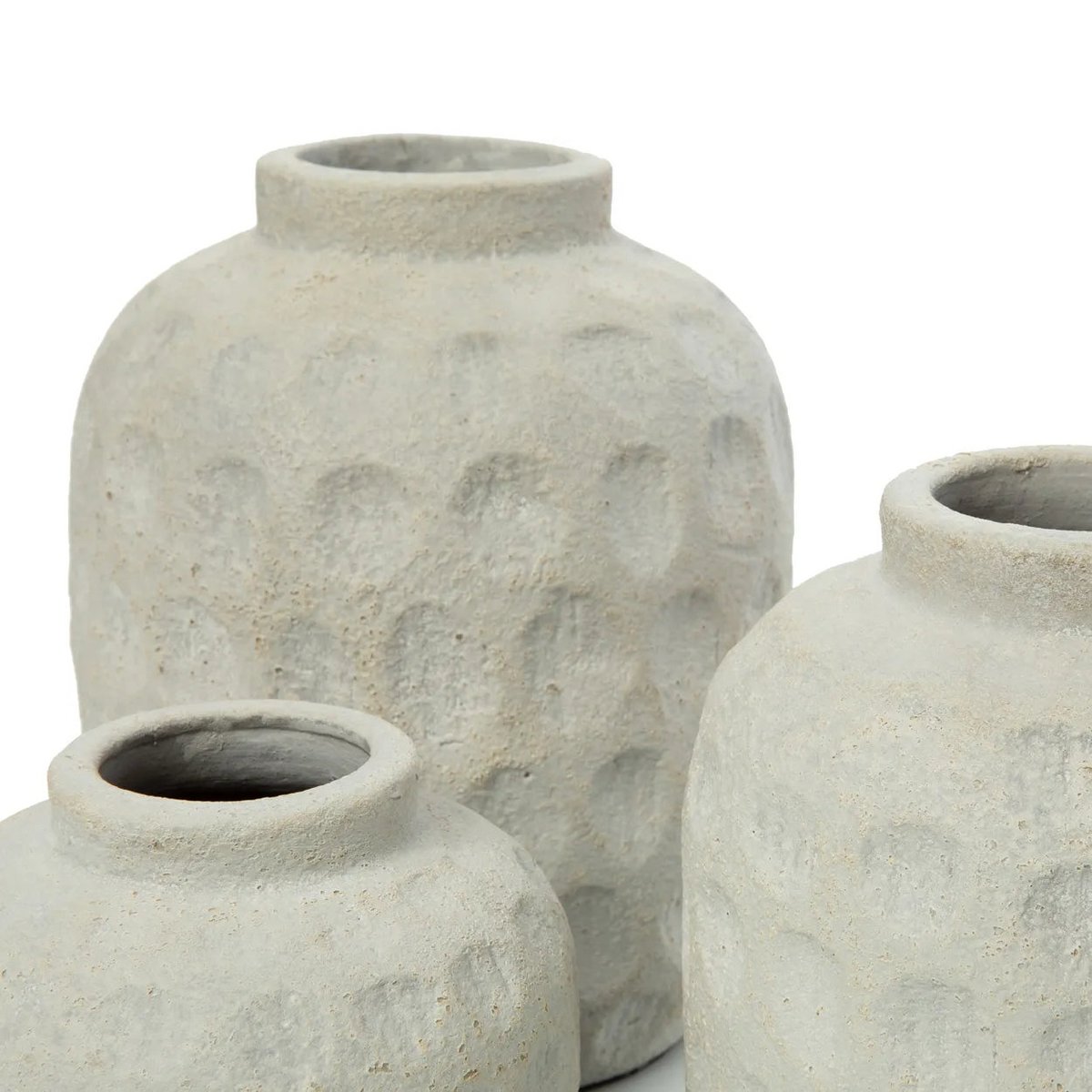 Trendy Vaas - Beton - L