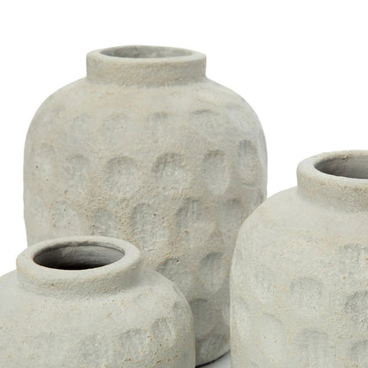 Trendy Vaas - Beton - L