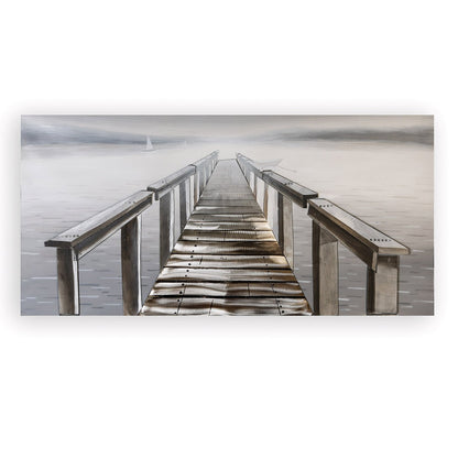 Aluminium 3D-foto "Bootdok" 150x75