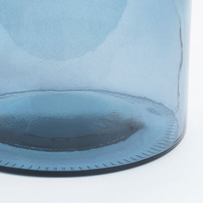 Guan Fles Vaas - H26 x Ø21 cm - Blauw