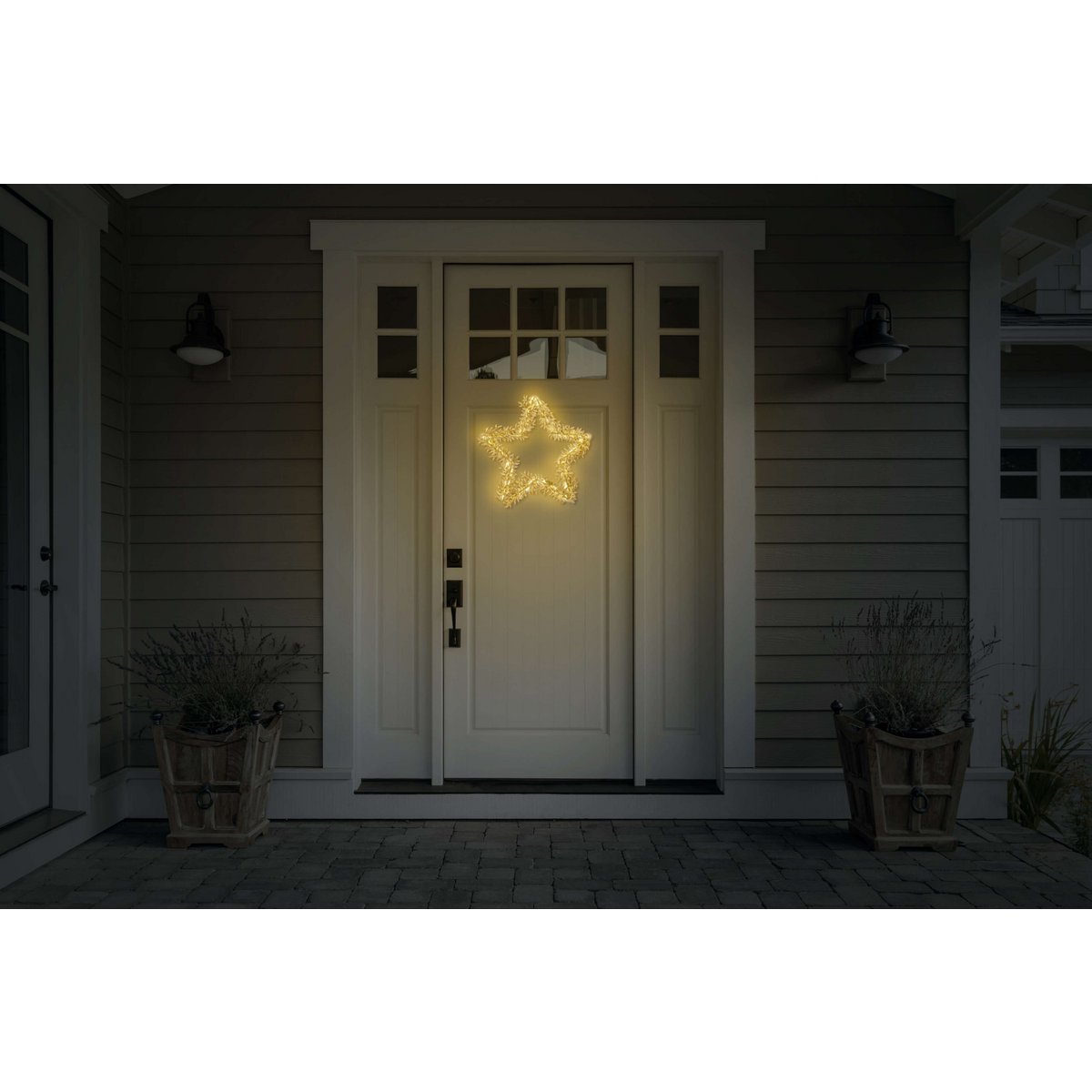 Ster Goud met LED 50 cm