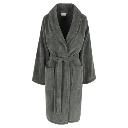 Teddy badjas Grey Charcoal