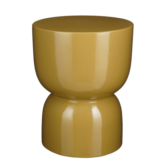 Bijzettafel Stage Beton-Keramiek Geel