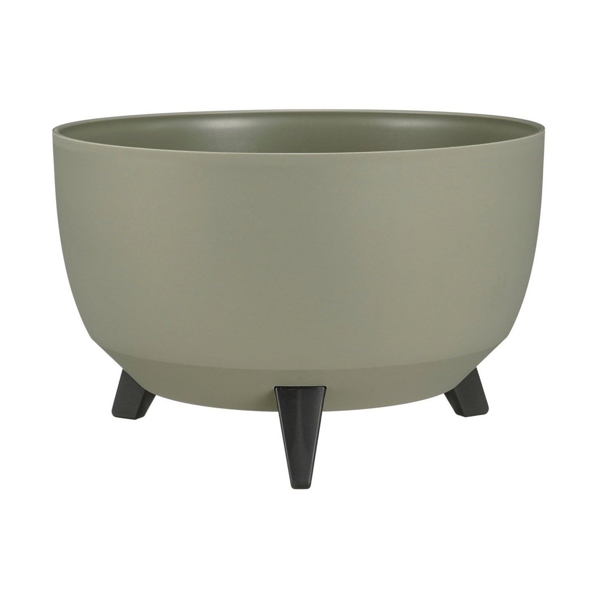 Plantenbak buiten Doppio Lichtgroen Ø40cm H20,5cm