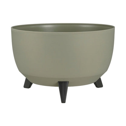 Plantenbak buiten Doppio Lichtgroen Ø40cm H20,5cm