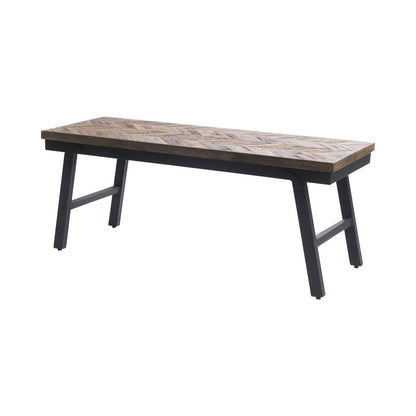 De Visgraatbank - Naturel - 110cm
