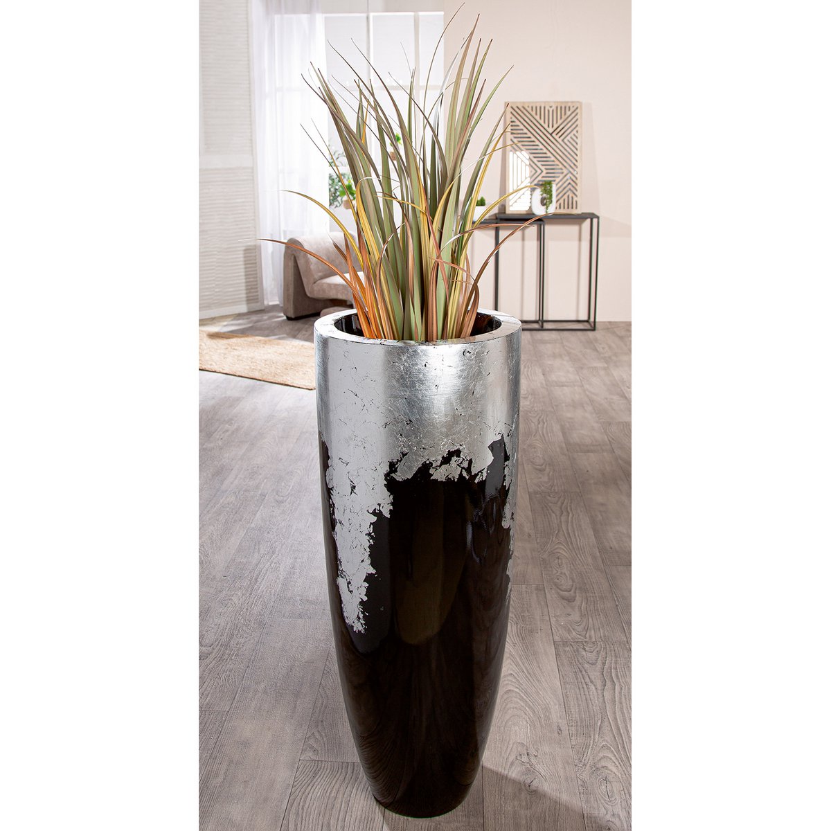 Vaas Konus zwart H. 100 cm