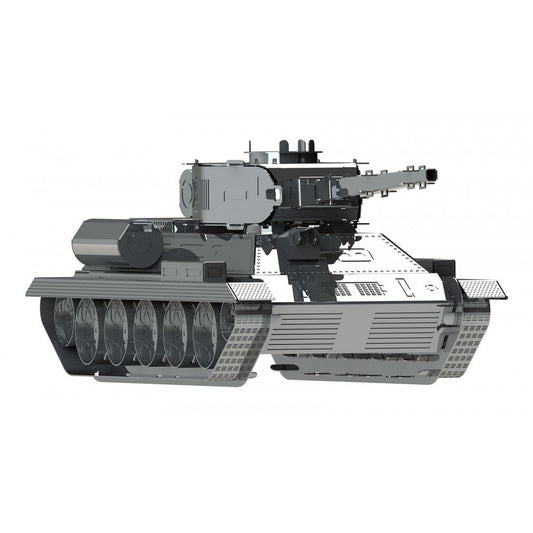 Metal Time 3D Metalen Bouwpakket Tank T-34-85, MT071, 11x3,6x4,4cm
