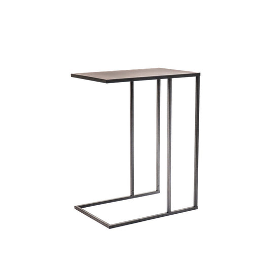 Bijzettafel Metaal Zwart - 45x30x60cm