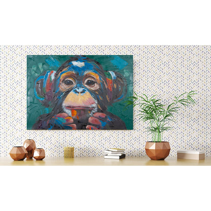 Afbeelding rechthoekige aap H. 70 cm