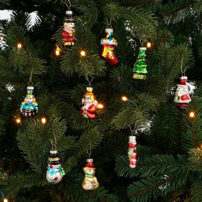 Kerstbal set 20 Glas Nostalgie