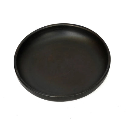 Burned diep bord - Zwart - M