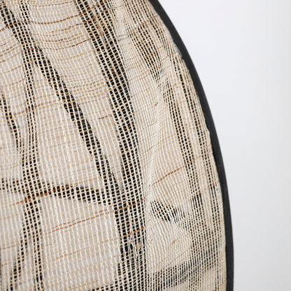 Pella Hanglamp - H50 x Ø51 cm - Linnen - Off-white