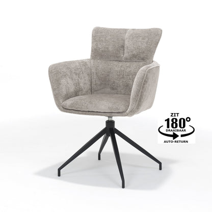 Evan armstoel Stof Perfect Harmony Naturel