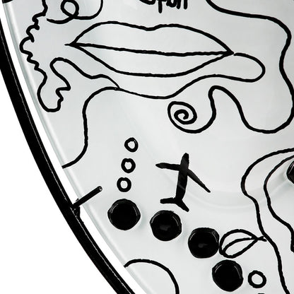 Vaas Modern Art wit H.49 cm