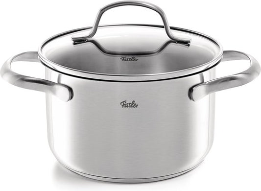 Fissler San Francisco Kookpan + Glazen Deksel 16 cm RVS