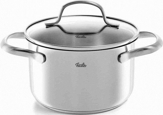 Fissler San Francisco Kookpan + Glazen Deksel 24 cm RVS
