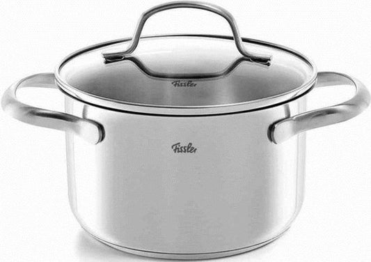 Fissler San Francisco Kookpan + Glazen Deksel 24 cm RVS