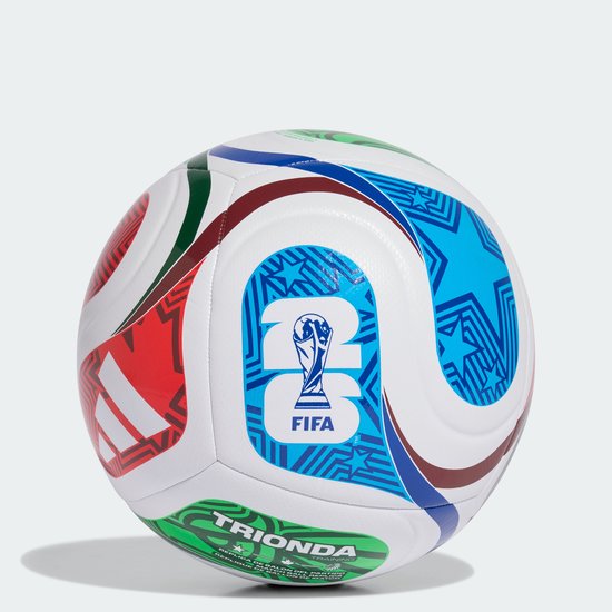 Adidas Voetbal FIFA WK 2026 Maat 5 Wit/Groen/Rood/Blauw