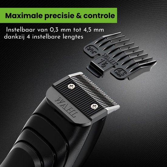 Wahl Cordless Close Cut Tondeuse Zwart