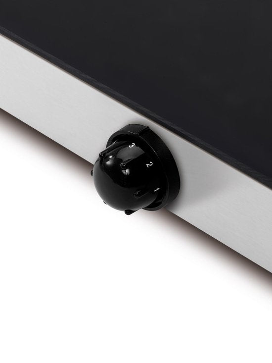 Fritel WT2478 Warmhoudplaat XXL 400W Zwart/Zilver