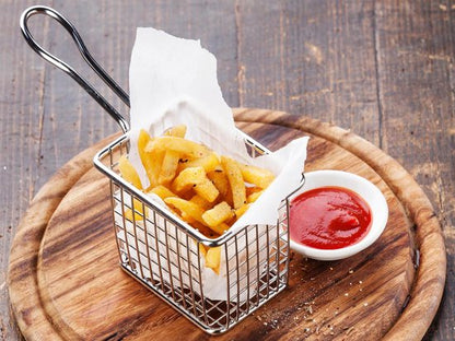Gusta Friet Serveermandje RVS