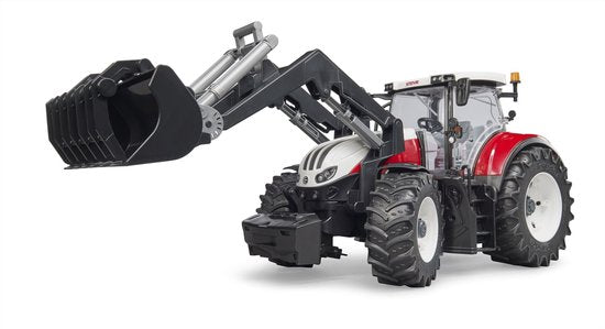 Bruder Tractor Steyr 6300 Terrus CVT met Frontlader 45cm