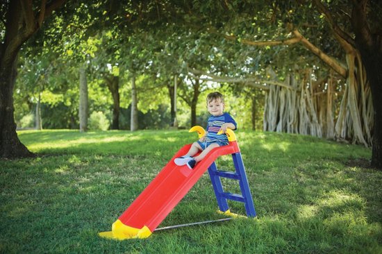 Starplay Glijbaan 141 X 63 X 78,5 Cm Rood/blauw/geel