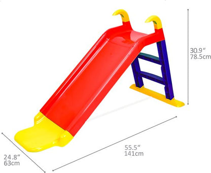 Starplay Glijbaan 141 X 63 X 78,5 Cm Rood/blauw/geel