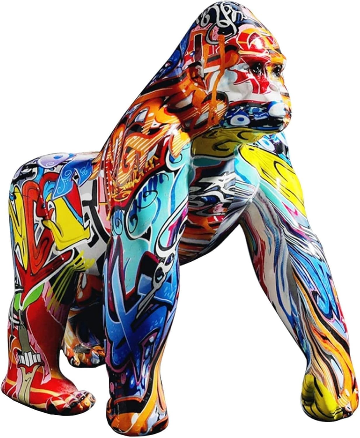 Kleurrijke Gorilla 29x16x27,5cm