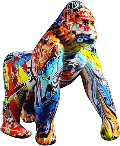 Kleurrijke Gorilla 29x16x27,5cm
