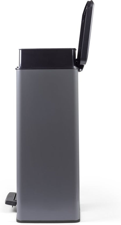 Curver Deco Bin Duo 26L+26L Cool Grey