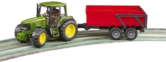 Bruder 02057 John Deere 6920 Tractor met Aanhanger 1:16