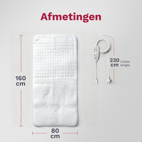 Inventum HN197V 1-Persoons Elektrische Onderdeken